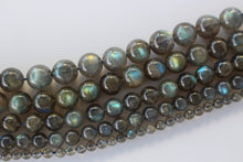 Load image into Gallery viewer, Labradorite pearl thread
