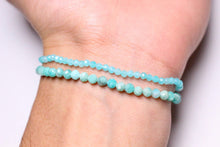 Load image into Gallery viewer, Amazonite faceted bracelet

