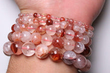 Load image into Gallery viewer, Red hematoite quartz bracelet

