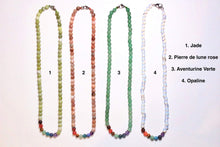 Load image into Gallery viewer, 6mm chakras necklace
