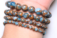 Load image into Gallery viewer, Light blue jasper bracelet
