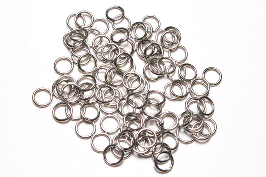 100 5 mm rostfreie Stahlübergänge Ringe