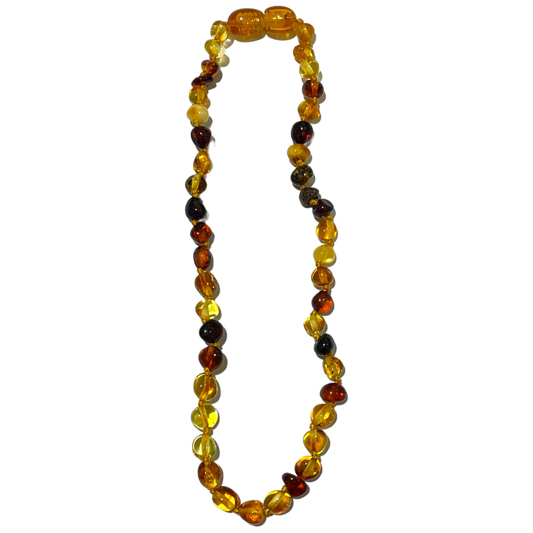 Amber pearl wire 4/6 mm