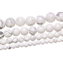 Load image into Gallery viewer, Howlite pearl wire
