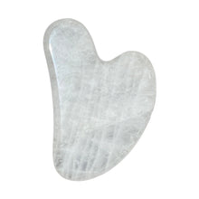 Load image into Gallery viewer, Gua sha rock crystal heart
