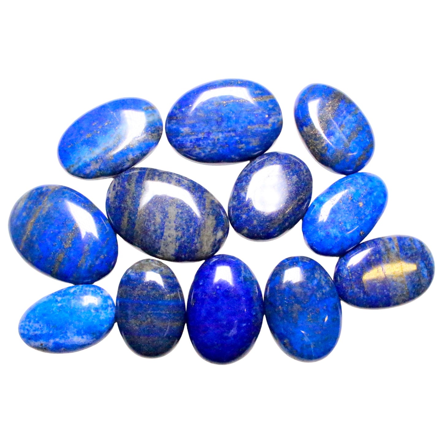 Ovales Cabochon in Lapis Lazuli