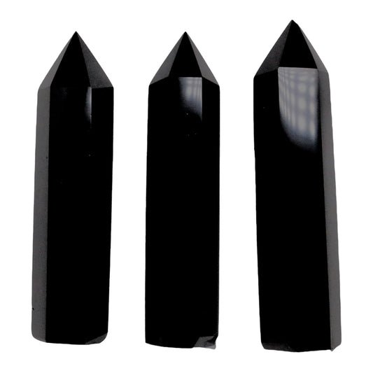 Black Obsidian point per kg