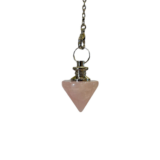 Pendule toupie Quartz rose