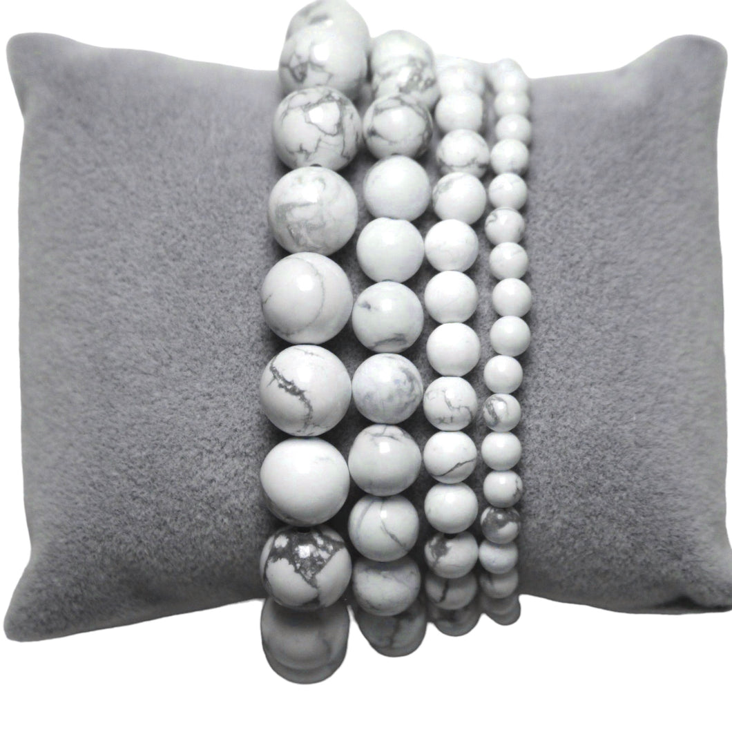 Witte huile armband